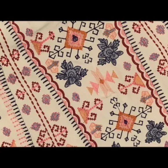 Anthropologie Multicolor Patterned Mini Dress - Picture 9 of 12